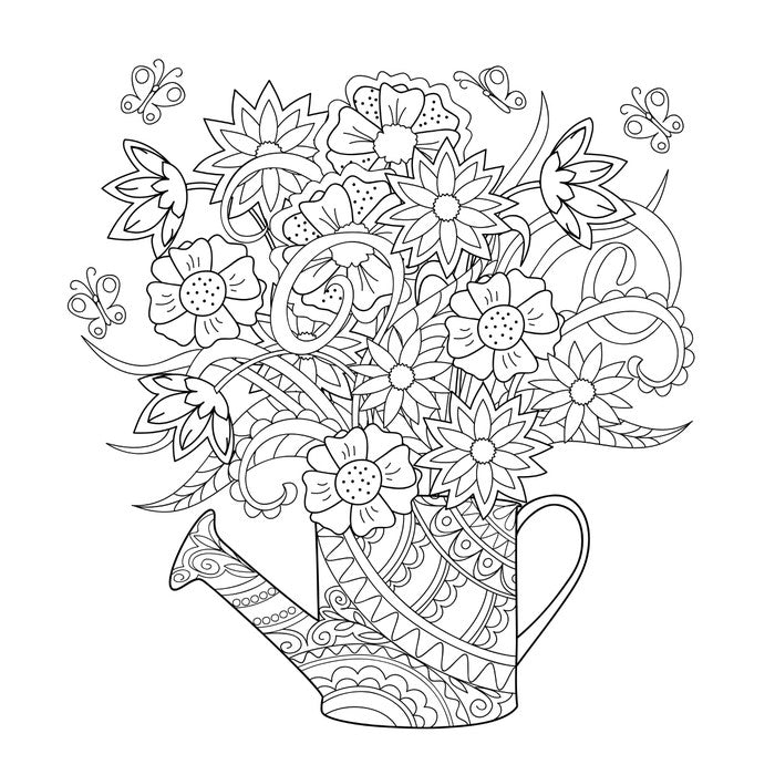 Colour me watering can
