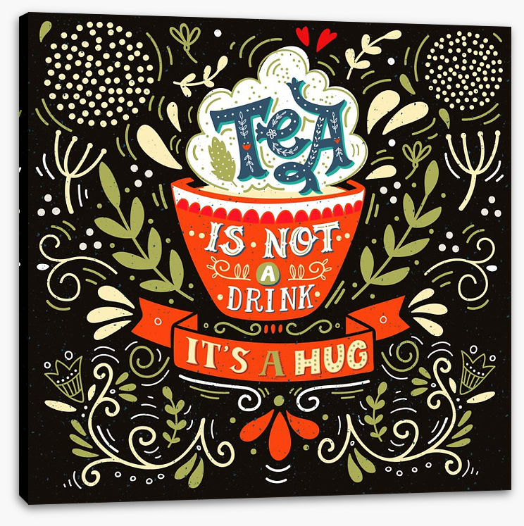A hug of tea