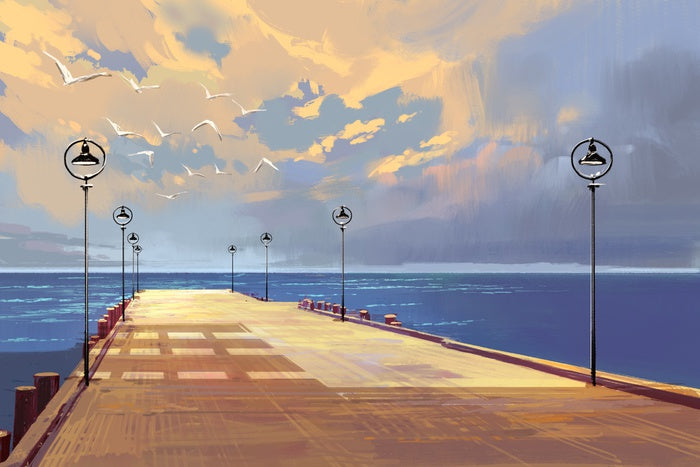 Bridge to the sea