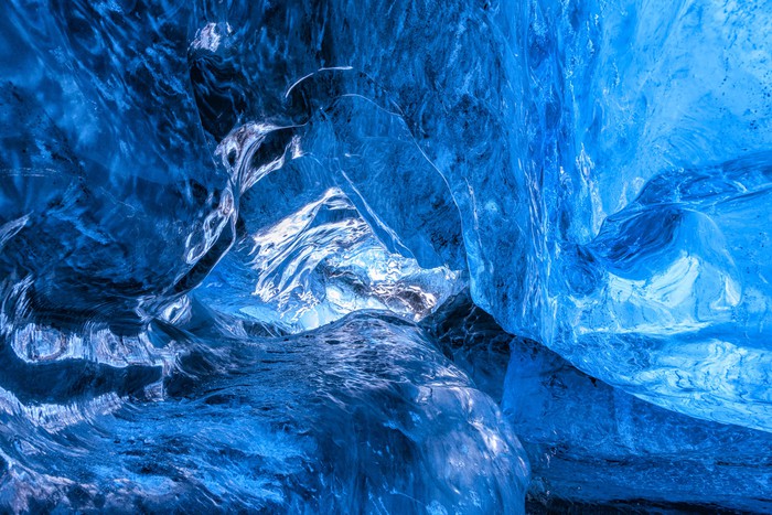 The glacial cave