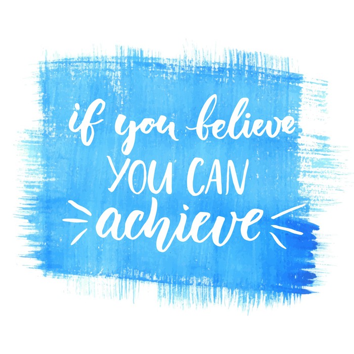 If you believe