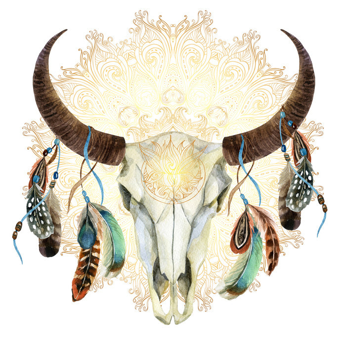 Boho buffalo