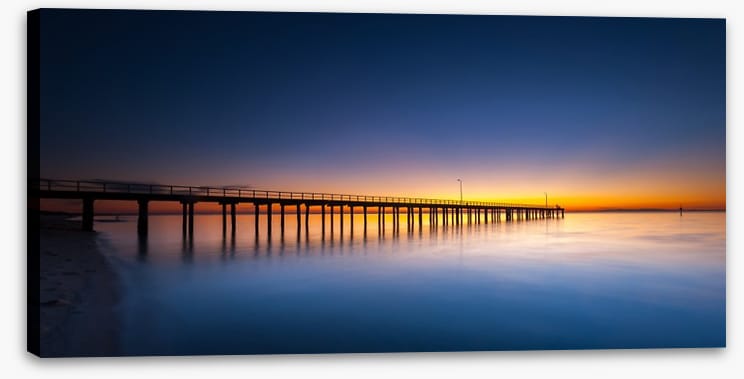 Sundown at Seaford jetty