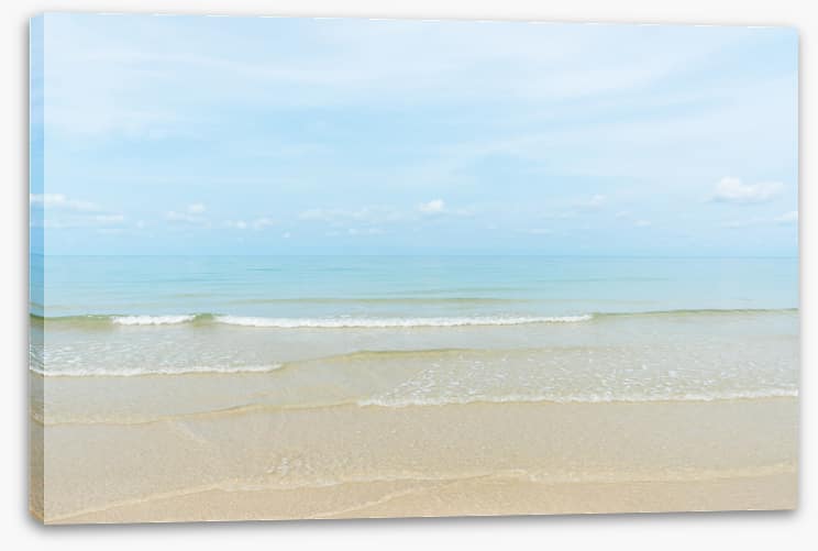 A blue horizon