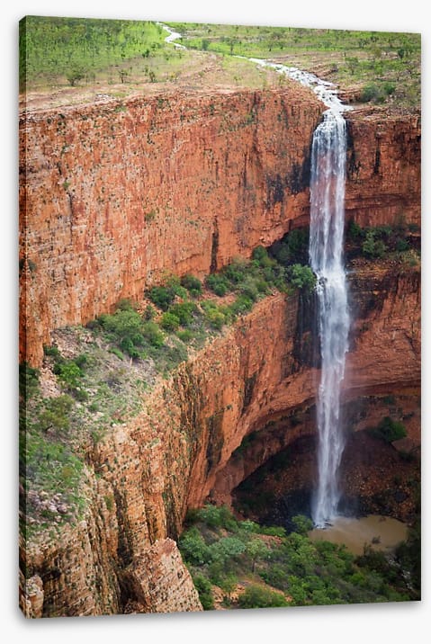 Dual drop falls