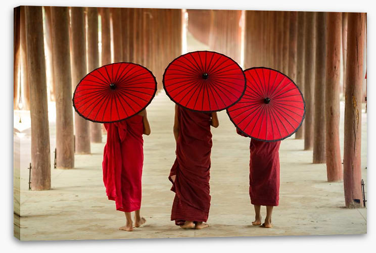 Three novices, Burma