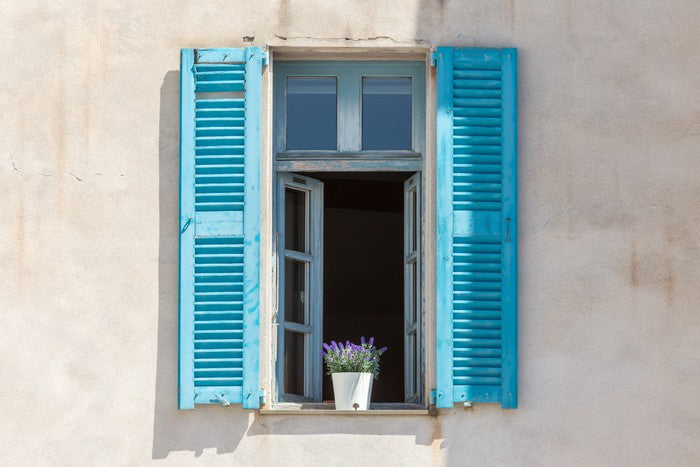 Lavender on the sill