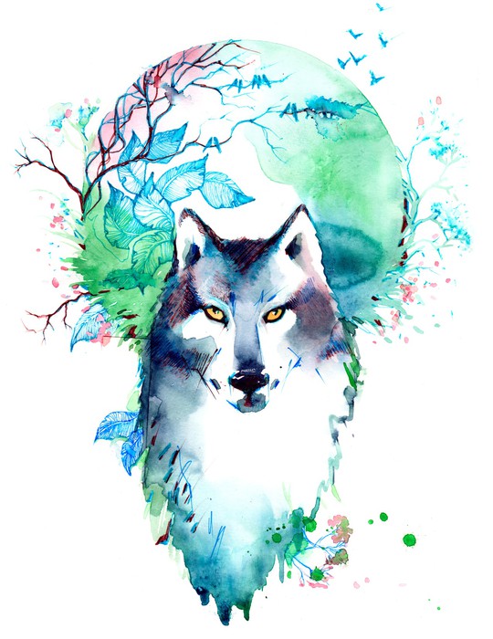 Wolf of the woods
