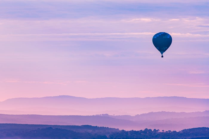 Hot air rising