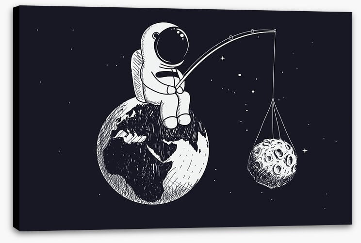 Catching the moon