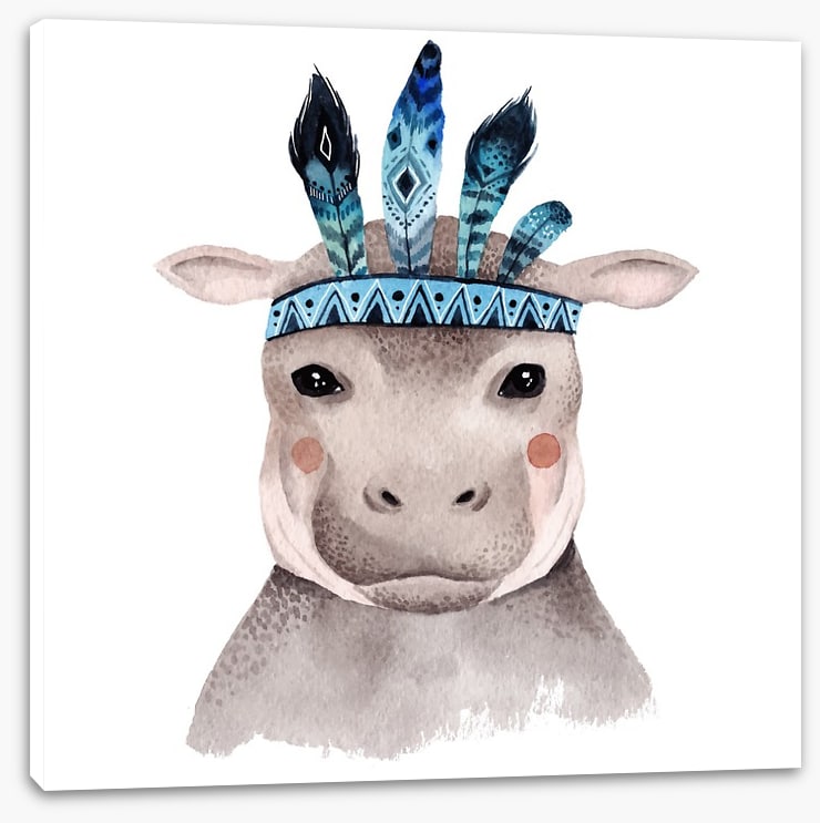 Little boho hippo