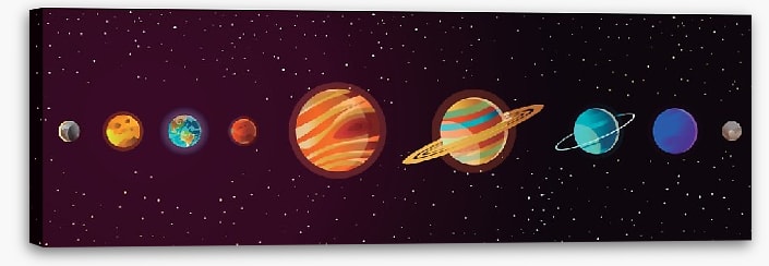 Planet panorama