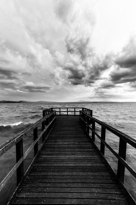 Stormy skies