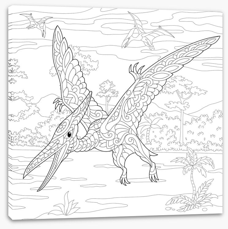 Colour me pterodactyl