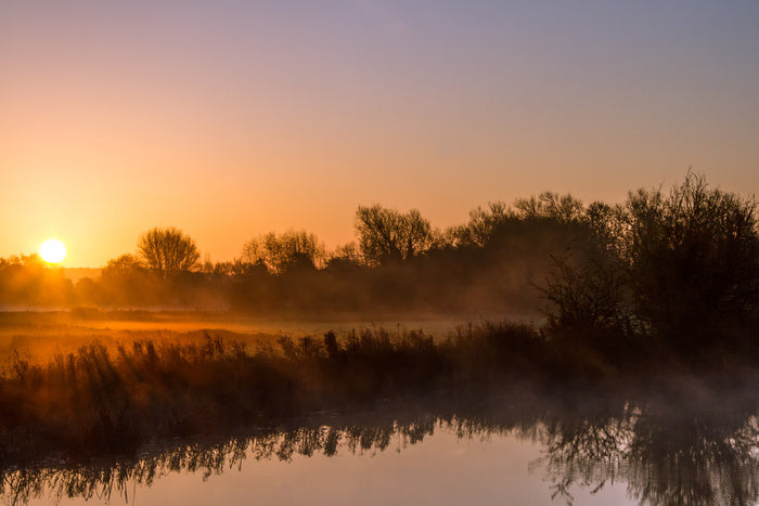 Sunrise shadows