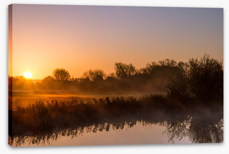 Sunrise shadows