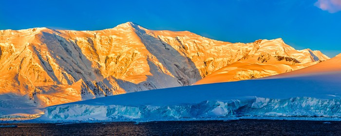 Neumayer channel panorama