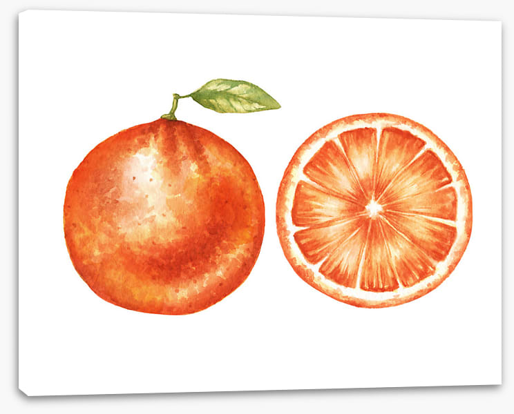 Half past orange