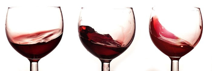 Swirling wine