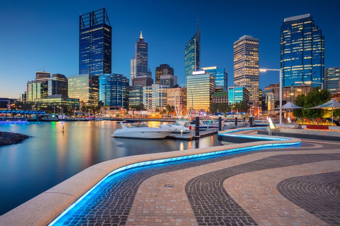 Swan River promenade