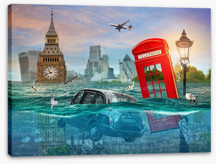 As London drowns