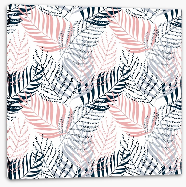 Pink palm down