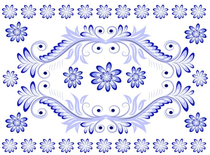 Gzhel beauty 2