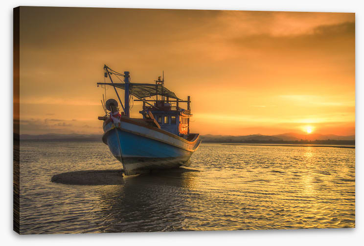 Grounded at sundown