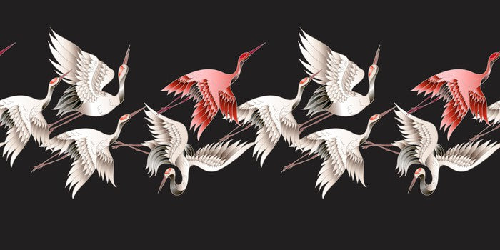 Once in a red crane