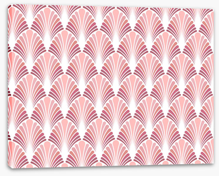 Pink deco shells