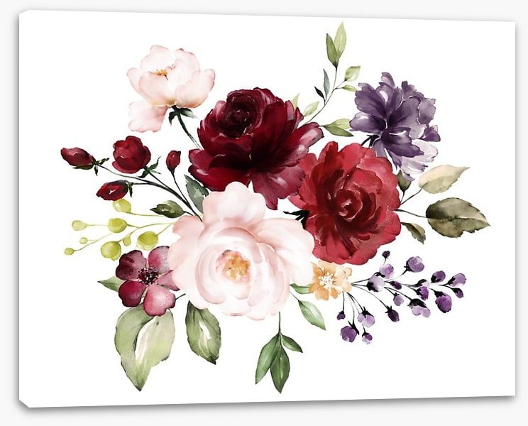 Burgundy bouquet