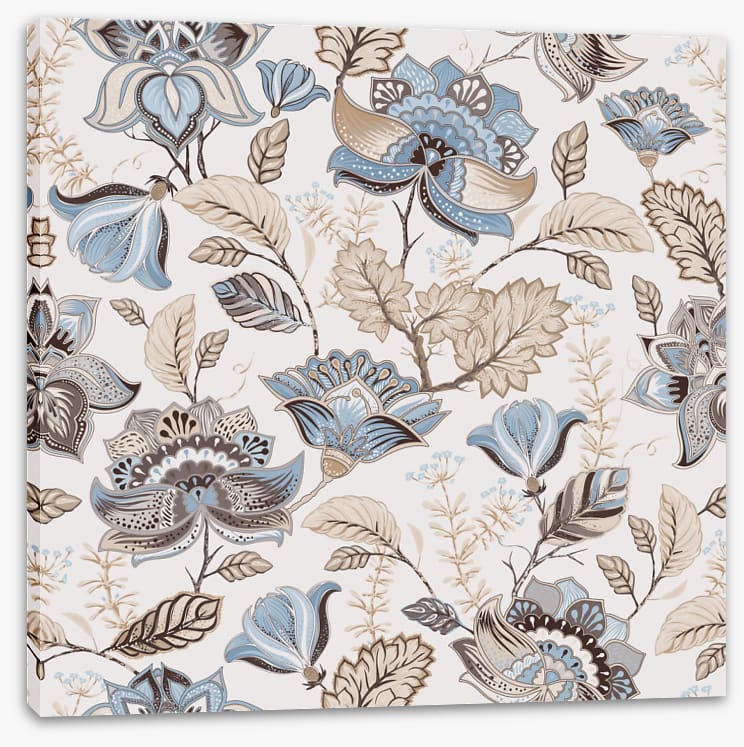 Soft paisley petals