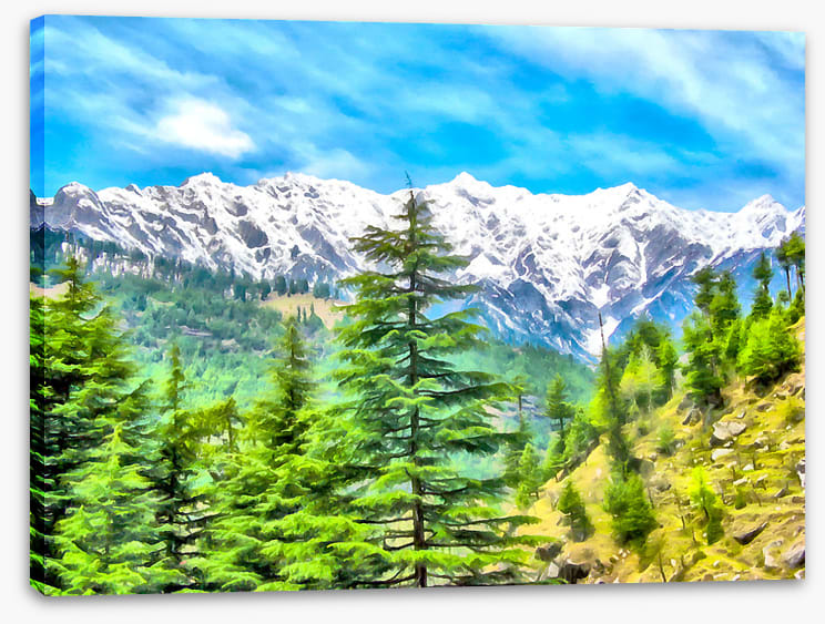Mountainside pine