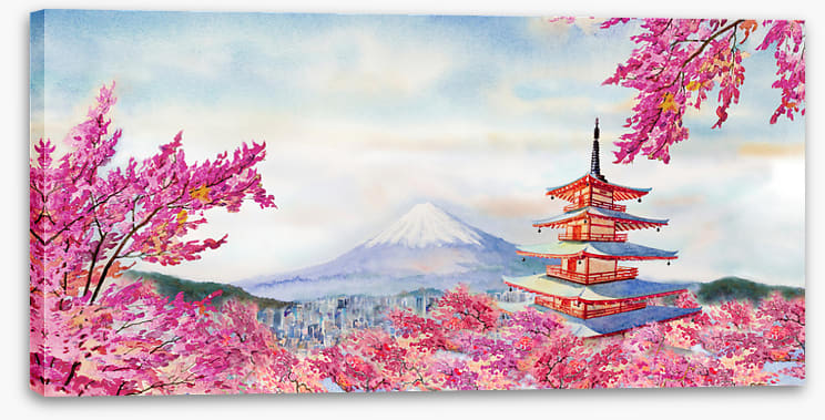 Fuji blossom pagoda