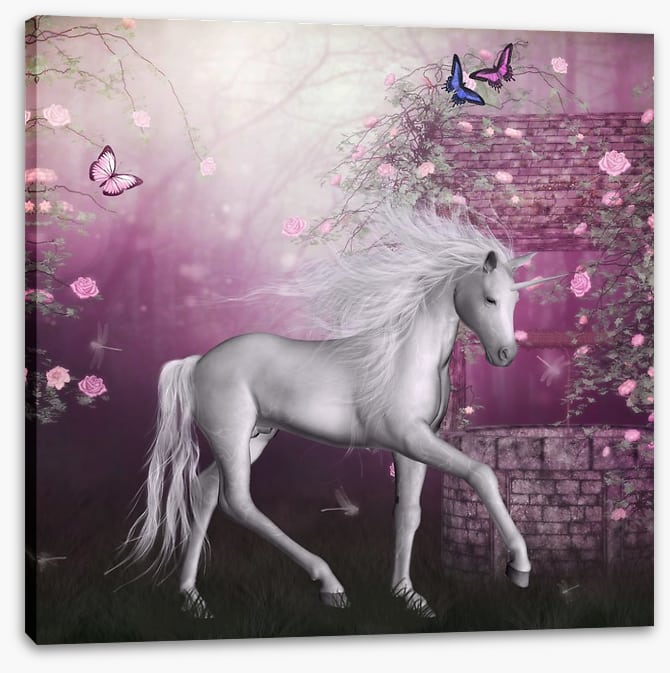 Unicorn by the well