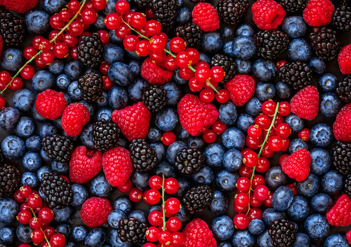 Merry with berries