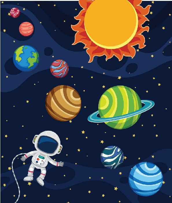 Solar system selfie