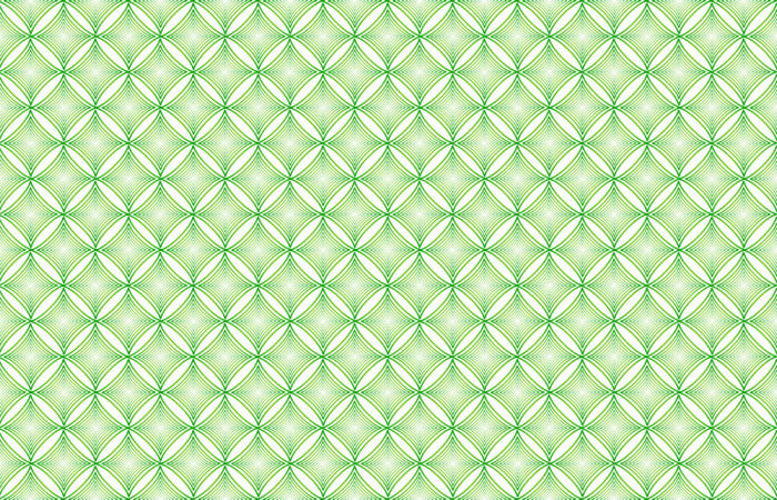 Glimmering green