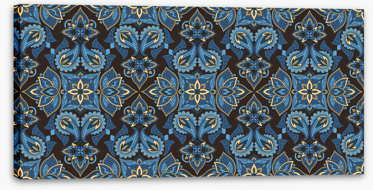 Persian paisley blues