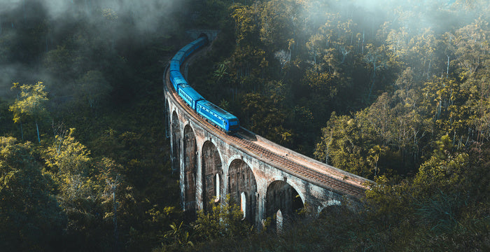 On nine arch bridge