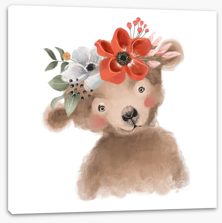 Little floral bear