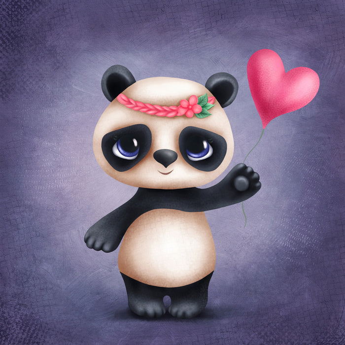 Little panda love