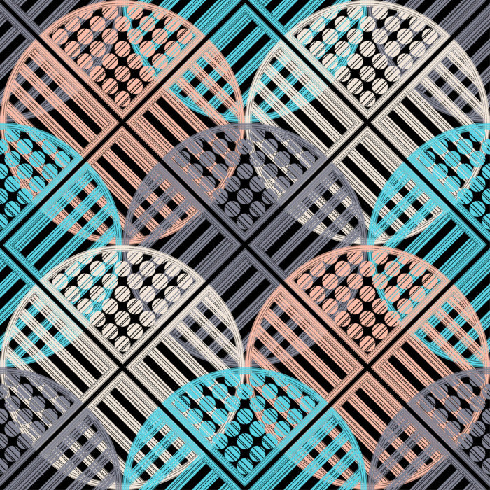 One quarter circles