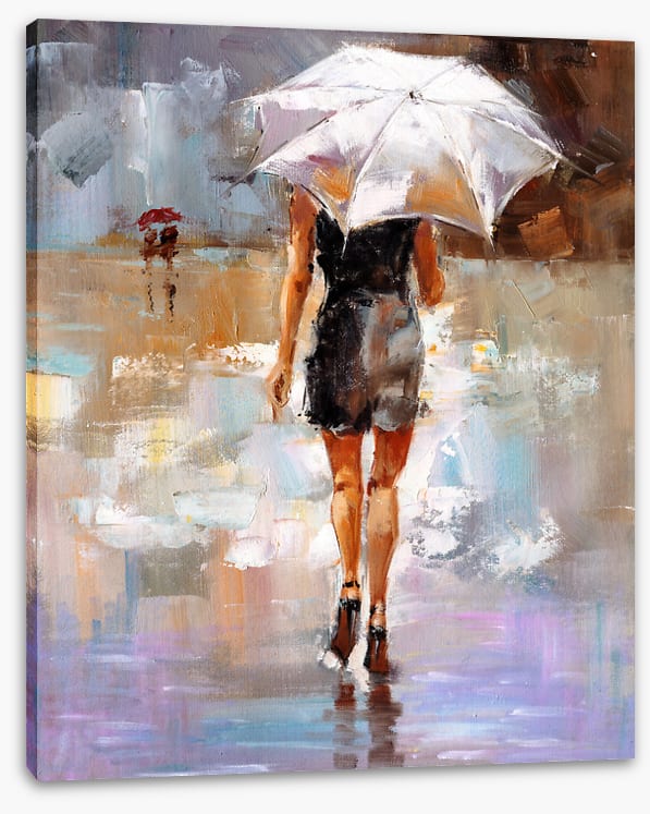 Stilettos in the rain