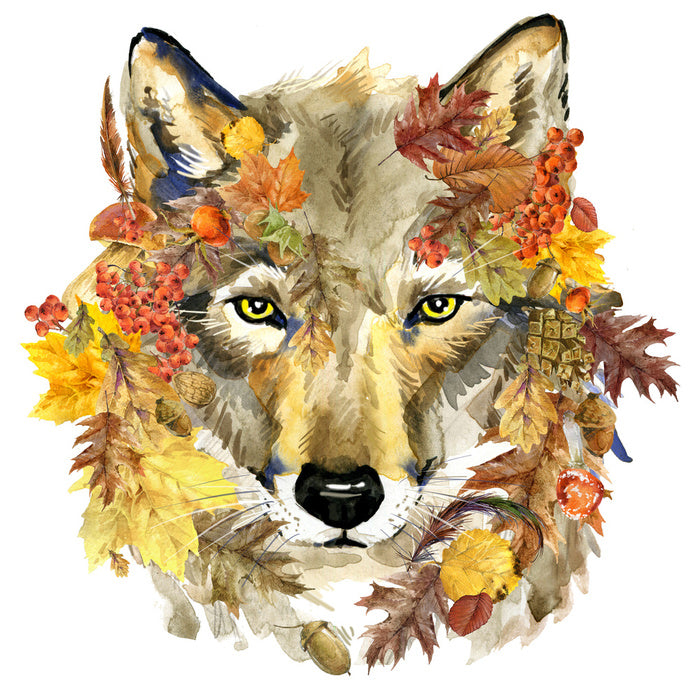 Autumn wolf