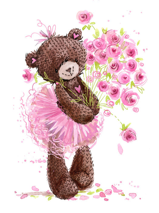 Teddy in a tutu 3