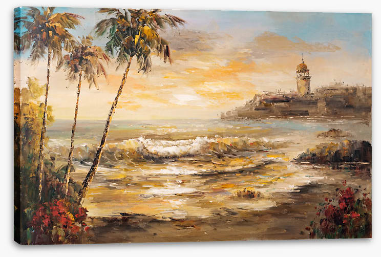 Last light beach