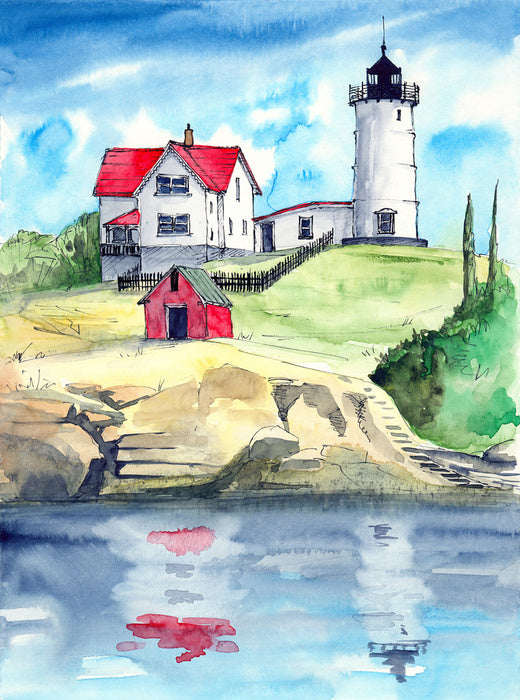 The lighthouse house