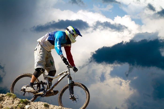 Mountain bike storm