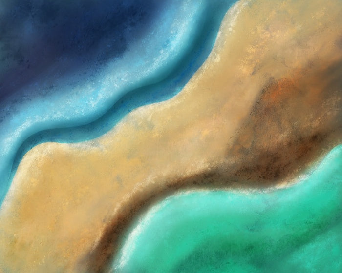 Between the blues